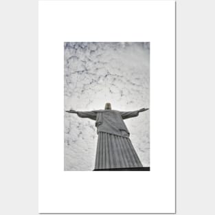 Cristo Redentor with Aureole, Corcovado - Rio de Janeiro Posters and Art